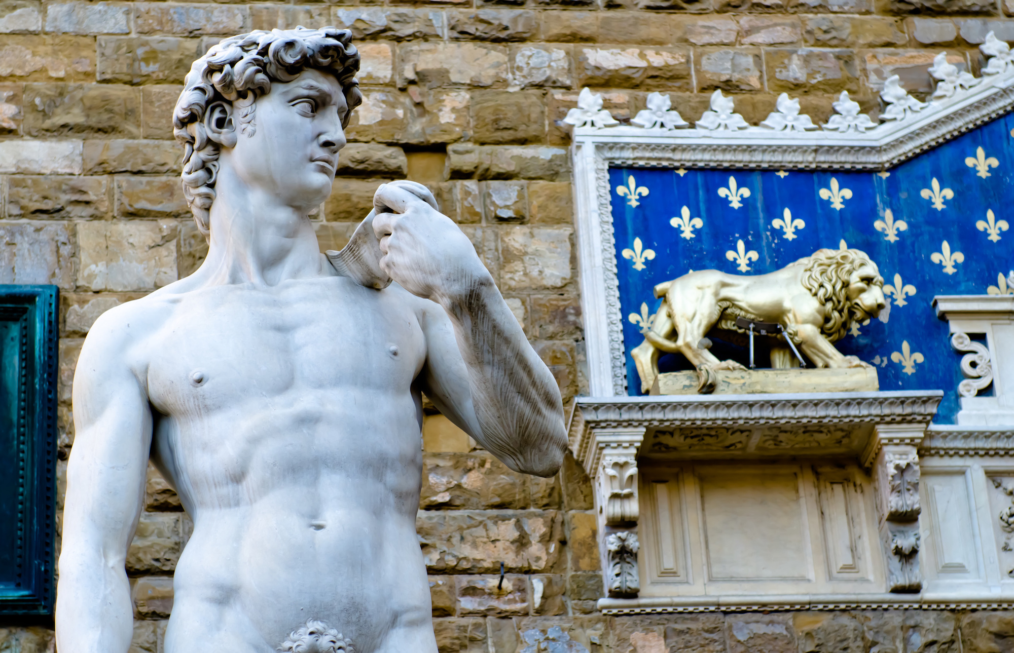 Michelangelo's David in Florence