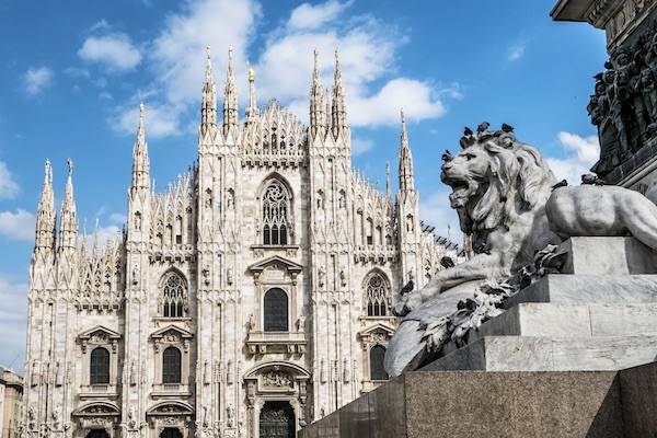 Milano piazza duomo