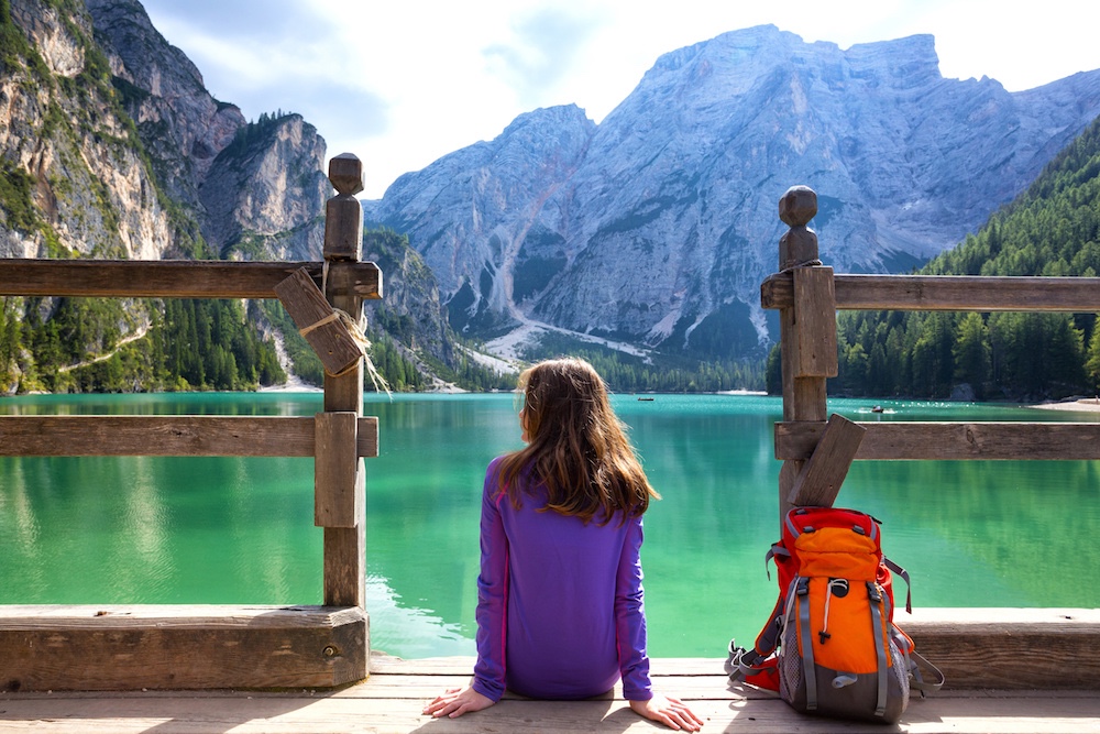 Hiking in Italian Alps