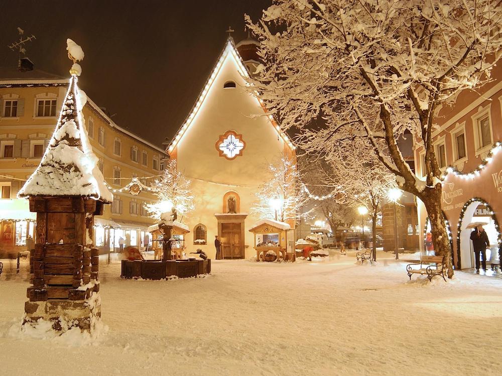 Val Gardena at Night