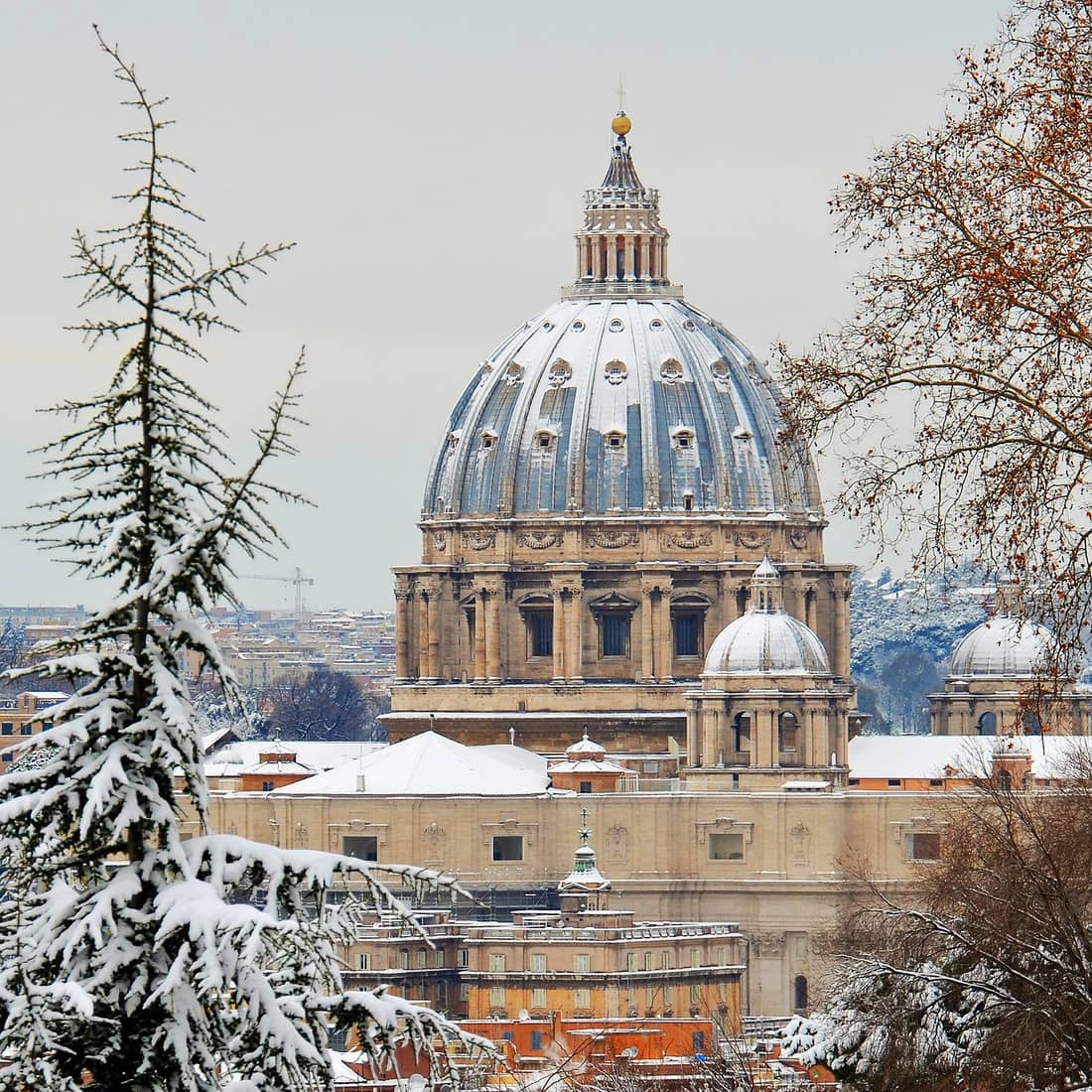 Rome Under Snow