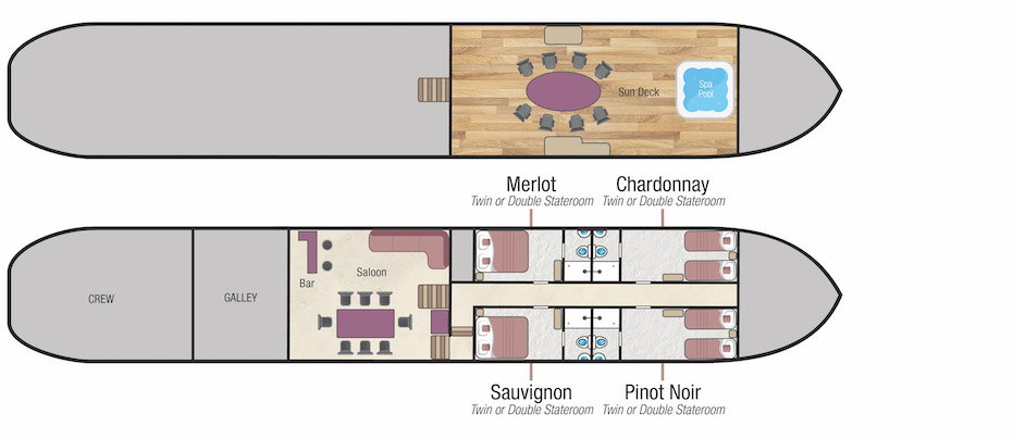  L’Art de Vivre Deck Plan 