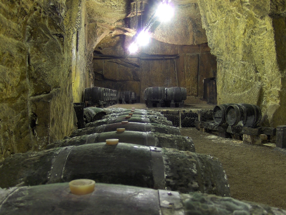  Wine Cave in Loire Valley town of Monplaisir 