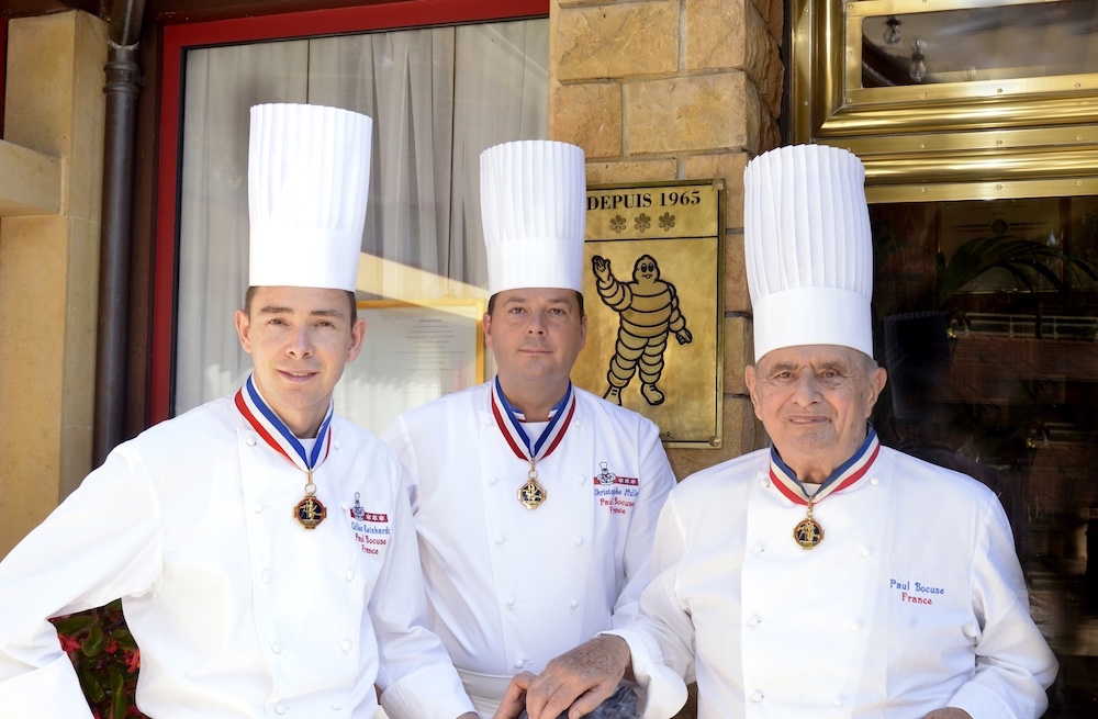  Gilles Rheinhart, Christophe Muller, Paul Bocuse 