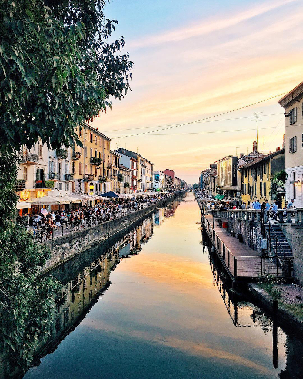 Canals of Milan