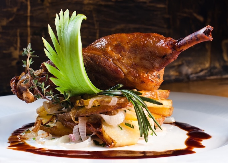 Normandy duck confit