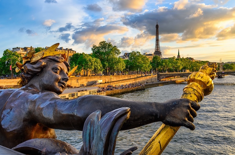 Alexander III bridge, Paris