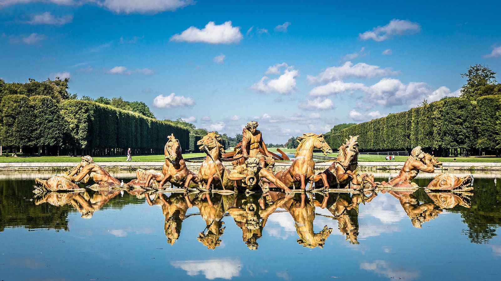 Fountains at Versailles Palace