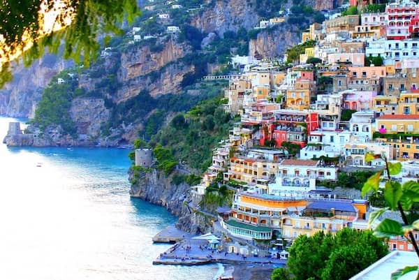 Positano, Jewel of the Amalfi Coast, Italy. One of Italy's beautiful Coastal villages.