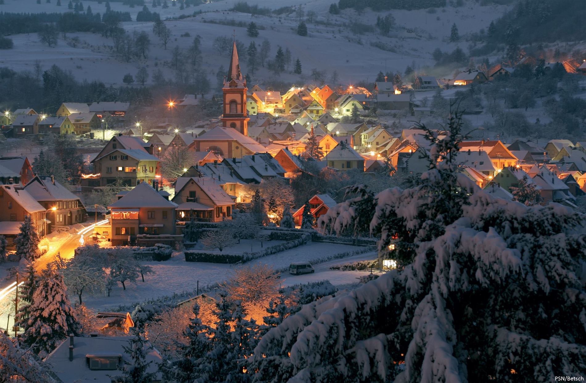 Winter in Alsace