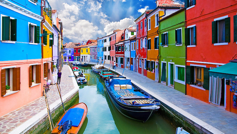 Colorful Venetian Islands