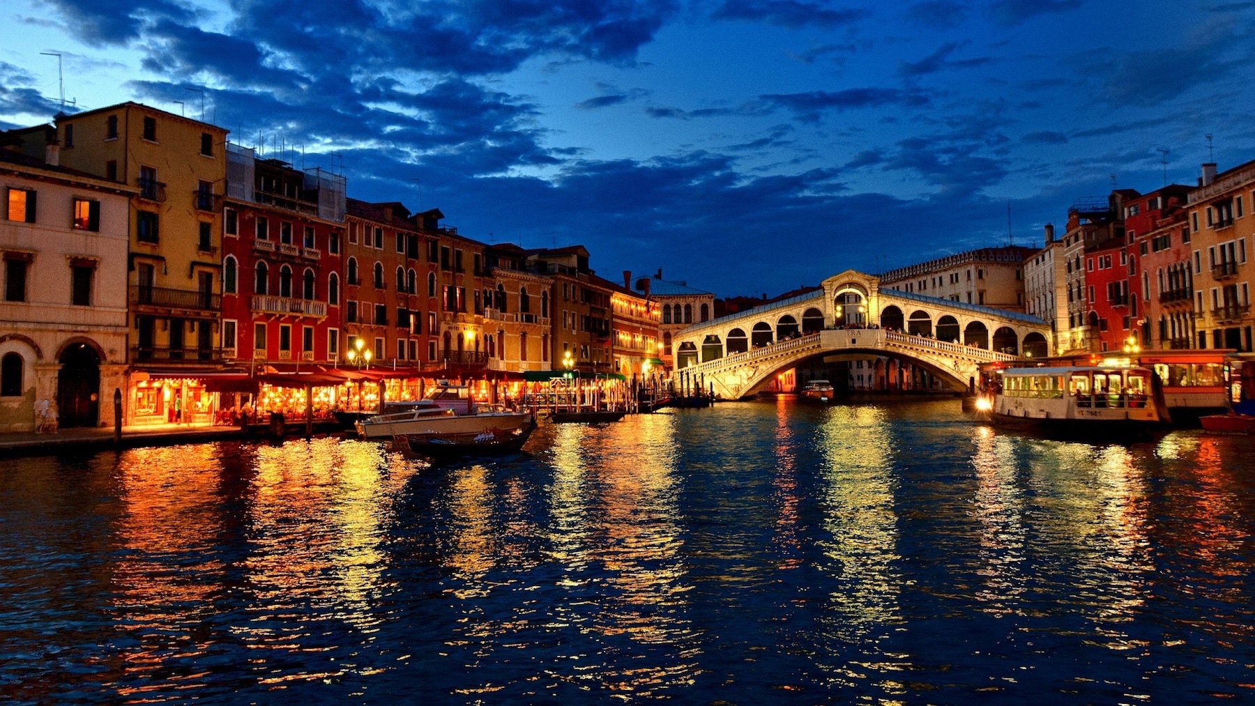 Venice, Italy at Night